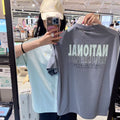 韓國 National Geographic Caster COOLMAX ECO Lettering Graphic Semi-Overfit Short Sleeve T-shirt【NG866】