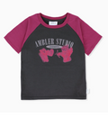 韓國 Ambler Cupid Bear Crop Short Sleeve T-Shirt【AR041】