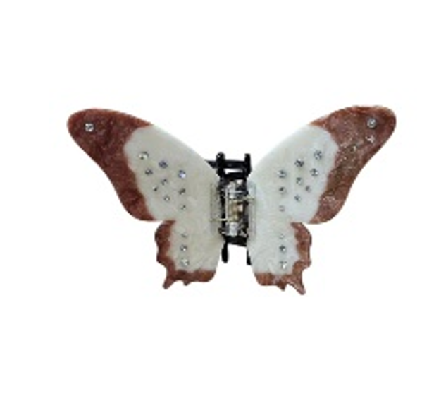 Crisathena Butterfly Hair Pin in Pearl【SM210】