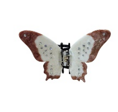 Crisathena Butterfly Hair Pin in Pearl【SM210】