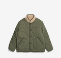 【現貨】韓國 National Geographic Unisex Malay Mac Round Reversible Fleece Zip-Up【NG047】