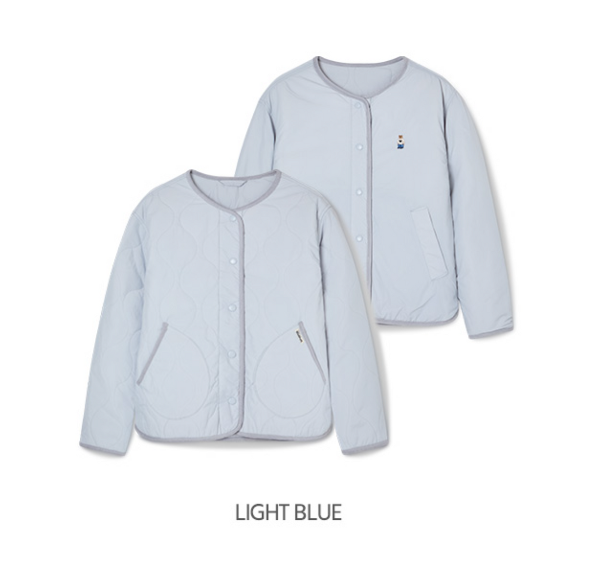 韓國 WhoAU Steve Reversible Quilting Jacket【WA263】