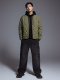 【現貨】韓國 Lifework Lite Diamond Quilted Down Jumper【SC071】