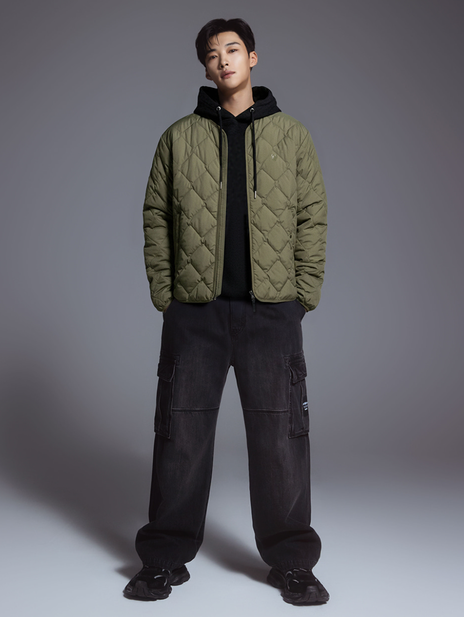 【現貨】韓國 Lifework Lite Diamond Quilted Down Jumper【SC071】