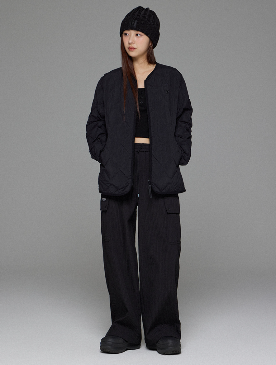 【現貨】韓國 Lifework Lite Diamond Quilted Down Jumper【SC071】
