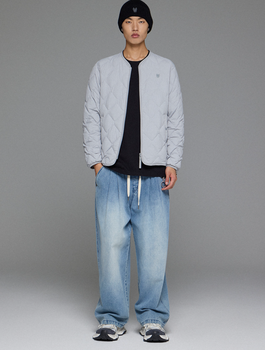 【現貨】韓國 Lifework Lite Diamond Quilted Down Jumper【SC071】