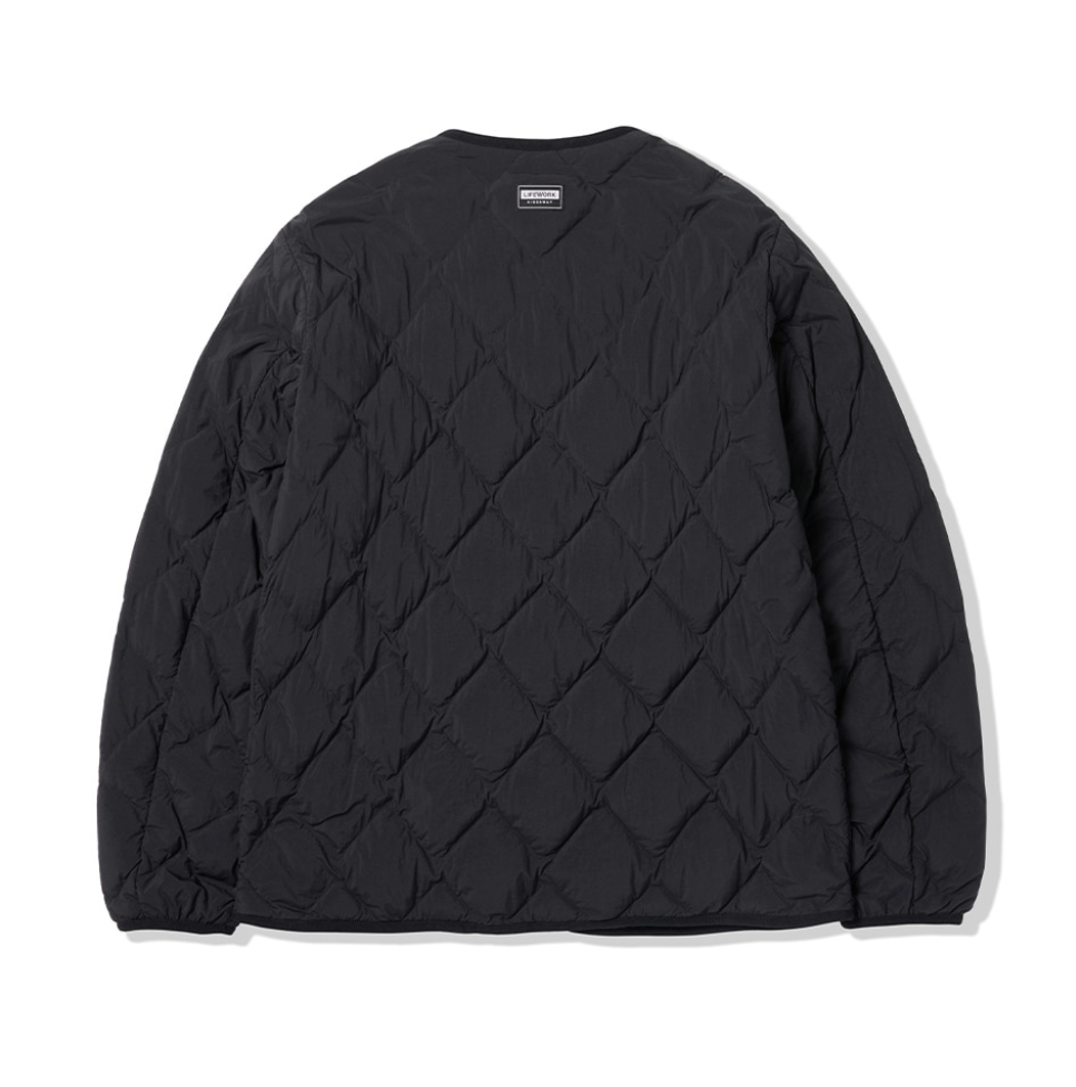 【現貨】韓國 Lifework Lite Diamond Quilted Down Jumper【SC071】