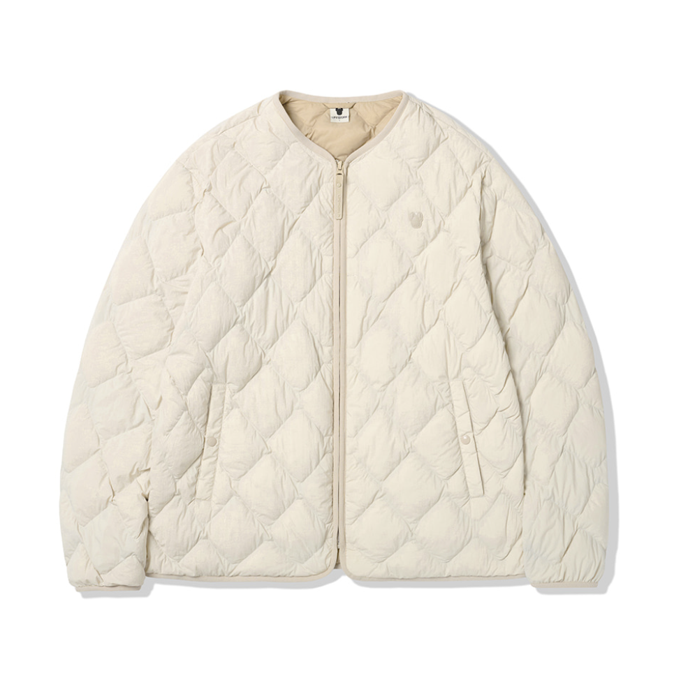 【現貨】韓國 Lifework Lite Diamond Quilted Down Jumper【SC071】