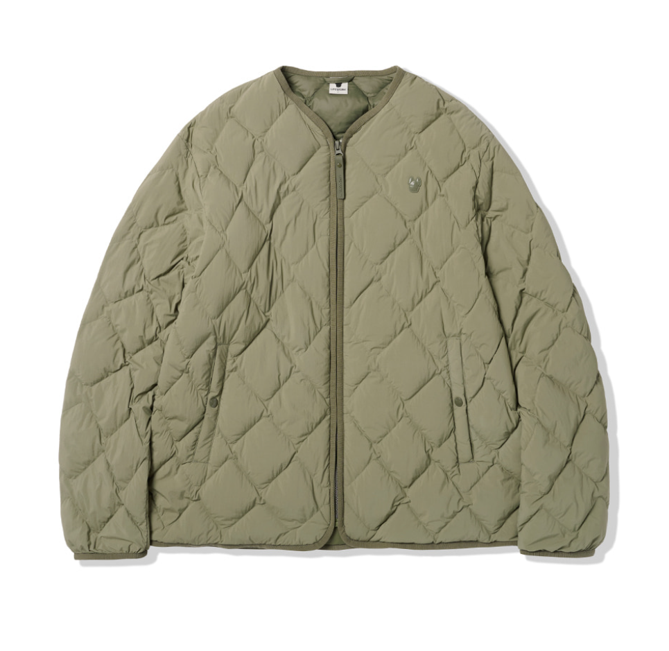 【現貨】韓國 Lifework Lite Diamond Quilted Down Jumper【SC071】
