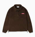 韓國 Ambler Love, Cozy Embroidered Fleece Pullover Top【AR157】