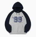 韓國 Ambler Dot Cat Applique Embroidery Raglan Hooded Sweatshirt【AR163】