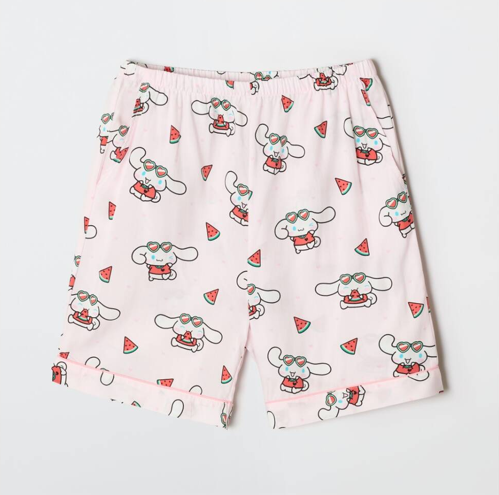 韓國 SPAO Sanrio Characters Short Sleeve Pajamas【SP374】