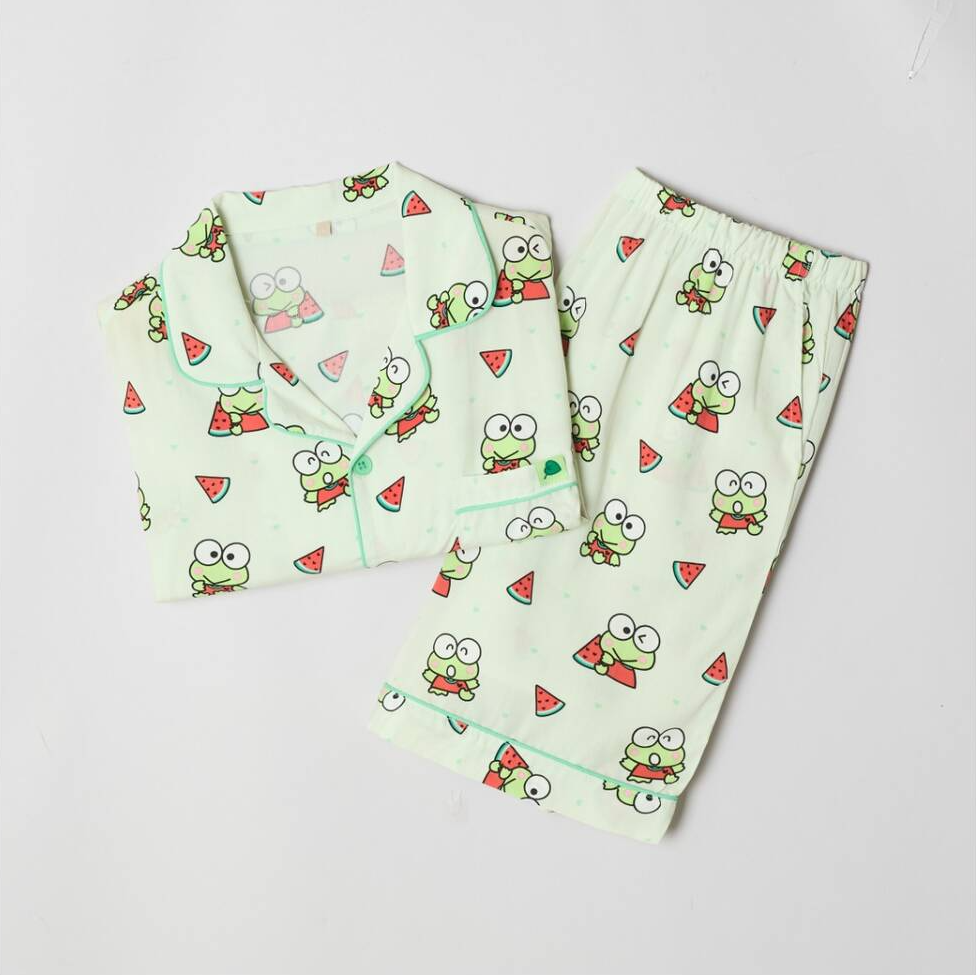 韓國 SPAO Sanrio Characters Short Sleeve Pajamas【SP374】