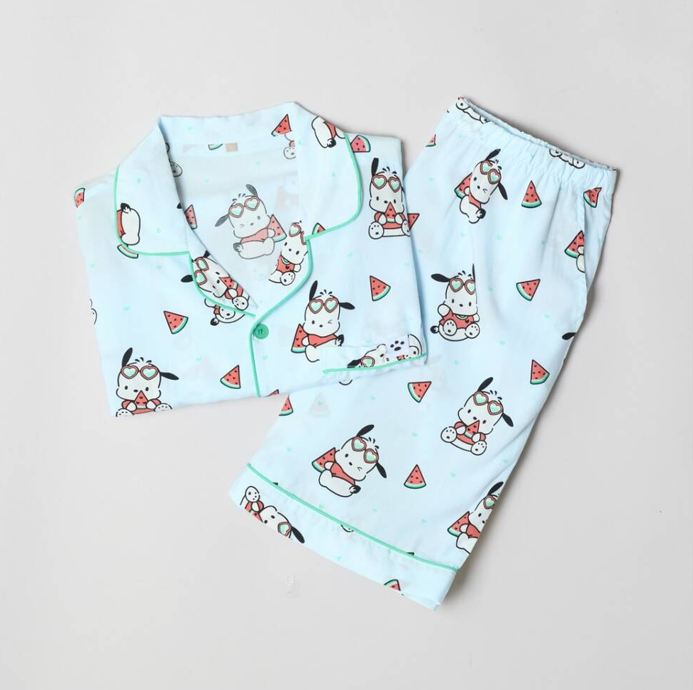 韓國 SPAO Sanrio Characters Short Sleeve Pajamas【SP374】