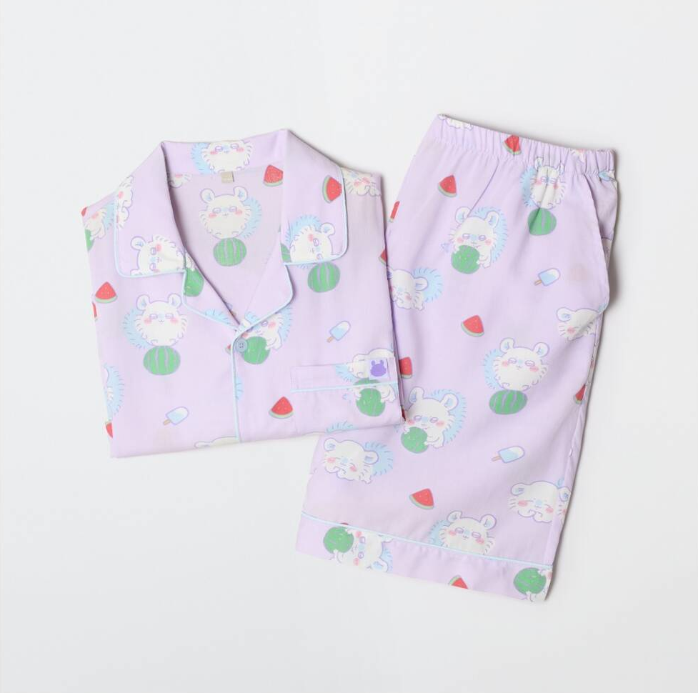 韓國 SPAO Small Cute Summer Short Sleeve Pajamas【SP377】