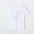 韓國 SPAO Sanrio Characters Semi-cropped Short-Sleeve T-Shirt【SP395】