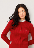 韓國 SPAO Cable Round Neck Cardigan【SP383】