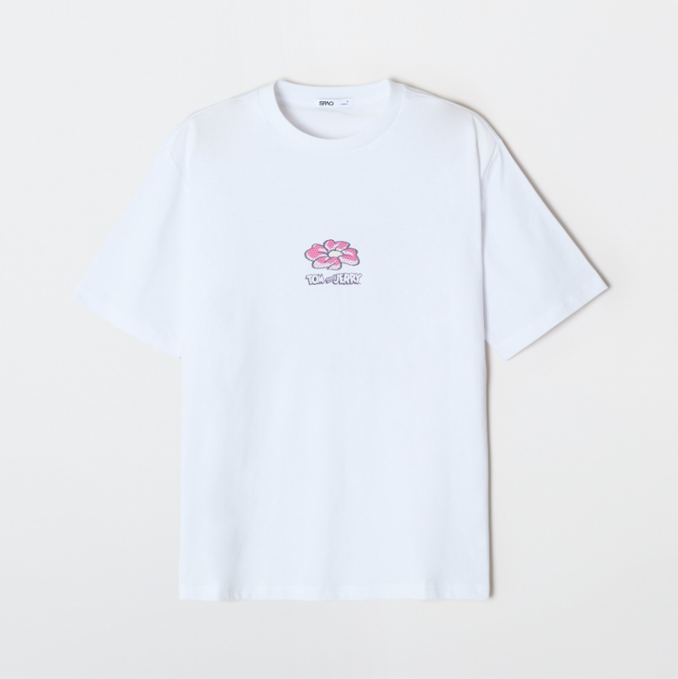 韓國 SPAO Tom and Jerry Short Sleeve T-Shirt【SP387】