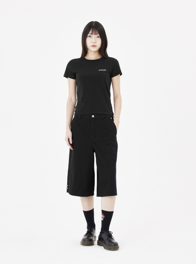 韓國 Mark Gonzales Women's Basic Small Logo Short Sleeve T-Shirt【MG304】