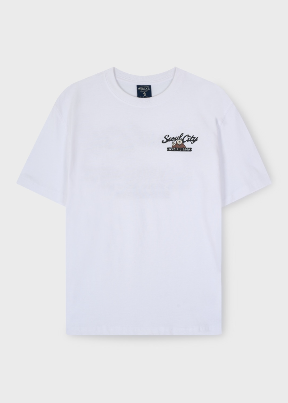 韓國 WhoAU Steve in Seoul T-shirt【WA316】
