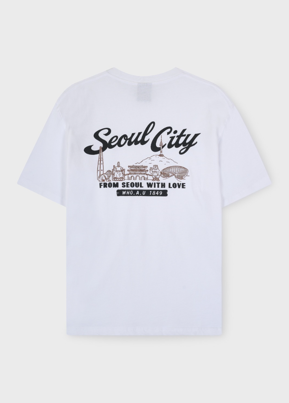 韓國 WhoAU Steve in Seoul T-shirt【WA316】