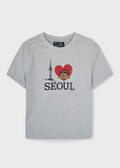 韓國 WhoAU Love Steve T-shirt【WA318】