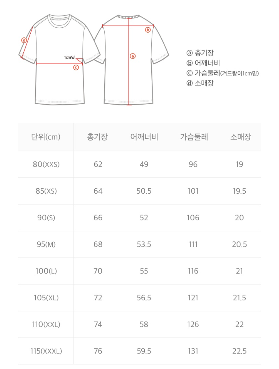 韓國 National Geographic Ratel Regen Animal Big Graphic Semi-Overfit Short Sleeve T-shirt【NG855】
