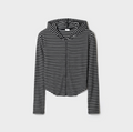 韓國 SPAO Ribbed Zip-up Hoodie【SP405】