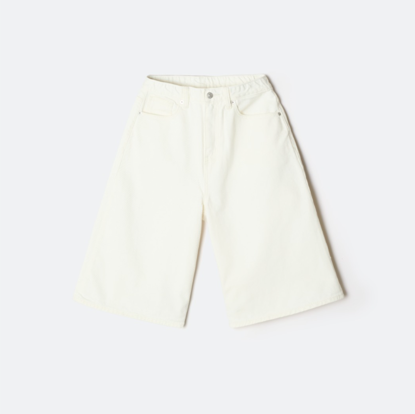 韓國 SPAO Women's Denim Bermuda Shorts【SP411】