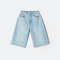 韓國 SPAO Women's Denim Bermuda Shorts【SP411】