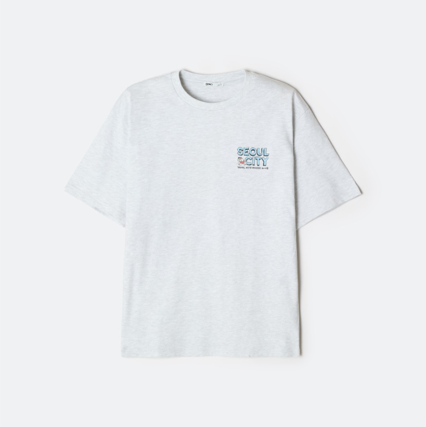 韓國 SPAO Seoul Tour Short Sleeve T-shirt【SP414】