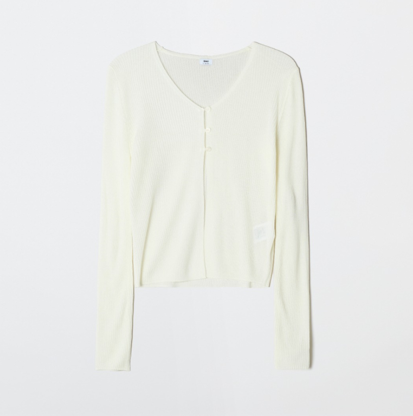 韓國 SPAO Summer Ribbed Cardigan【SP423】