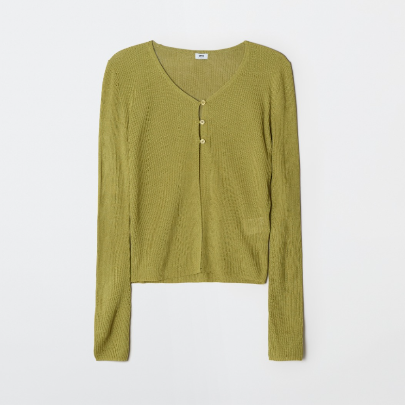韓國 SPAO Summer Ribbed Cardigan【SP423】