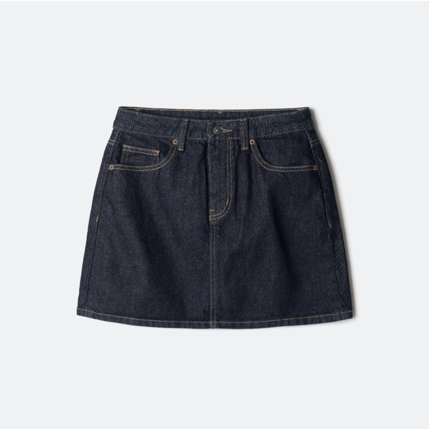 韓國 SPAO Denim Mini Skirt【SP430】