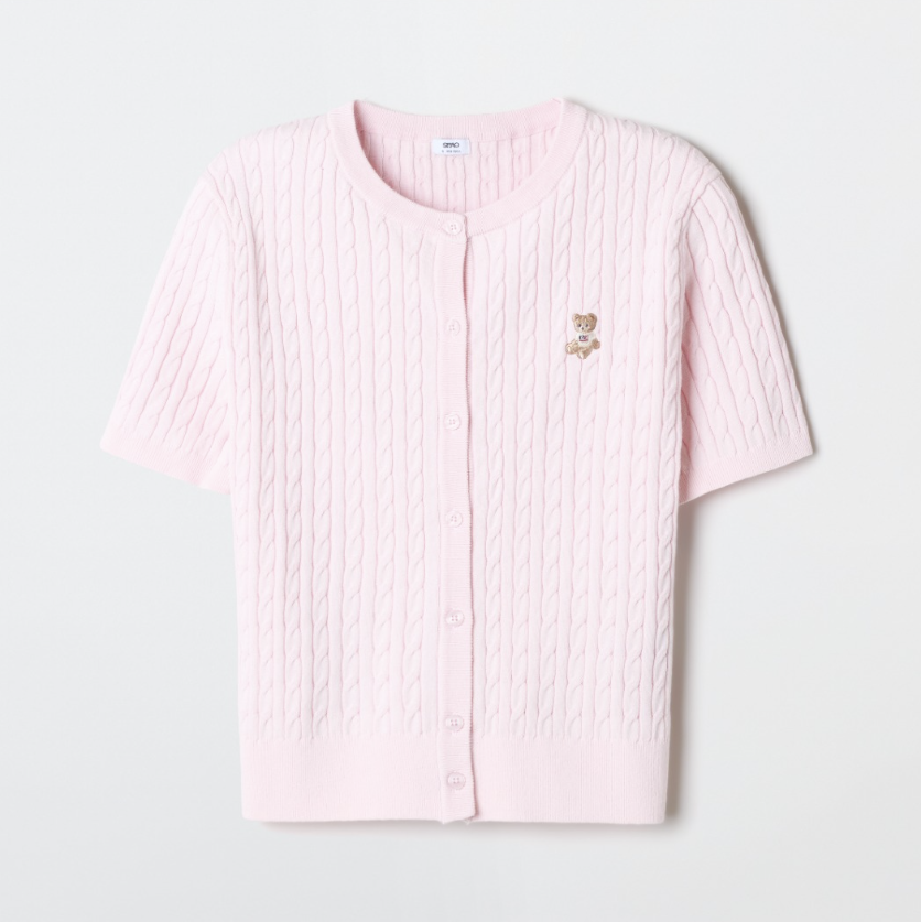 韓國 SPAO Lilybear Cable Cardigan【SP434】