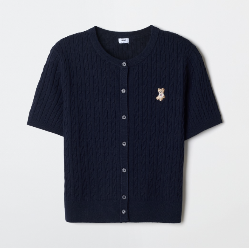 韓國 SPAO Lilybear Cable Cardigan【SP434】