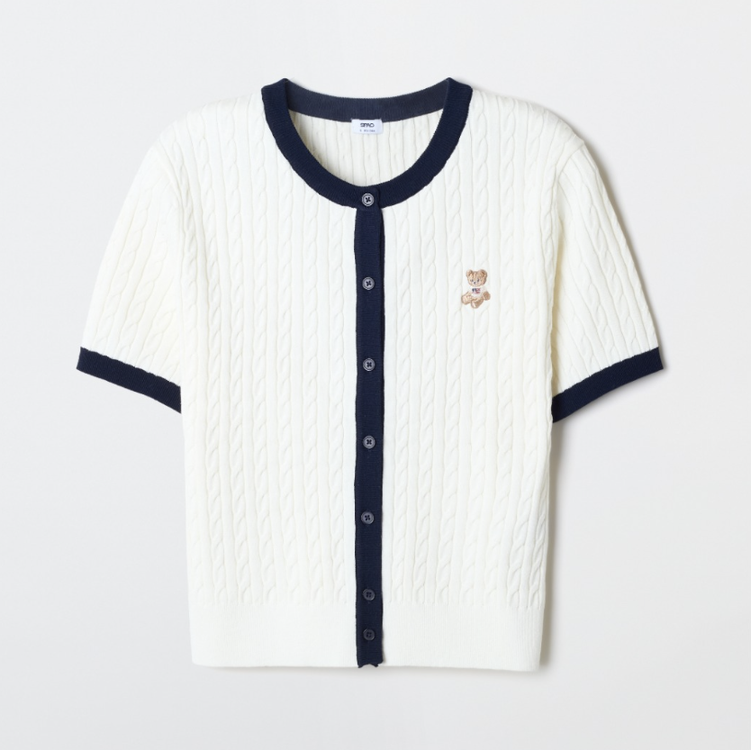 韓國 SPAO Lilybear Cable Cardigan【SP434】