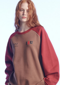 韓國 Ambler I Bear U Overfit Raglan Sweatshirt【AR066】