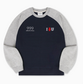 韓國 Ambler I Bear U Overfit Raglan Sweatshirt【AR066】