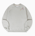 韓國 Ambler See My Way Embroidered Raglan Sweatshirt【AR167】