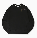 韓國 Ambler See My Way Embroidered Raglan Sweatshirt【AR167】