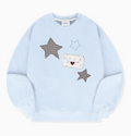 韓國 Ambler By Letter Applique Embroidery Sweatshirt【AR168】