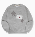 韓國 Ambler By Letter Applique Embroidery Sweatshirt【AR168】