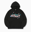 韓國 Ambler Music Note Graphic Hoodie【AR171】