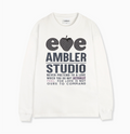 韓國 Ambler Black Strawberry Graphic Long Sleeve【AR175】