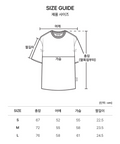韓國 Ambler The Soft Volcano Tee Graphic Short Sleeve T-shirt【AR182】