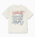韓國 Ambler Roses Graphic Short Sleeve T-shirt【AR185】