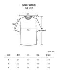 韓國 Ambler Roses Graphic Short Sleeve T-shirt【AR185】