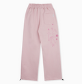 韓國 Ambler Angel And Ribbon Embroidered Pintuck 2-Way Wide Training Sweatpants【AR191】
