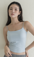 Dorosiwa FullShot Mold Modal Round Strap Camisole (Fixed Cups)【SE1320】